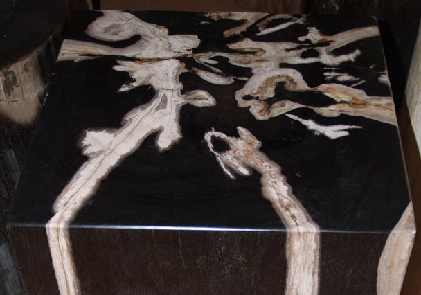 petrified wood stool 5